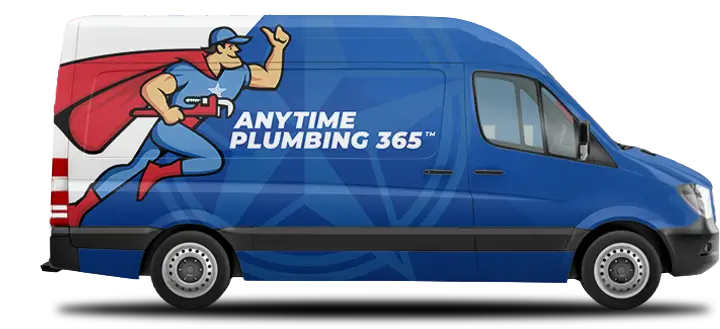 Anytime Plumbing 365 Service Van